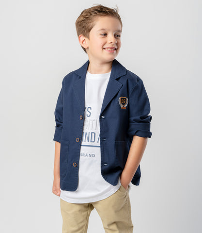 Chaqueta niño blazer