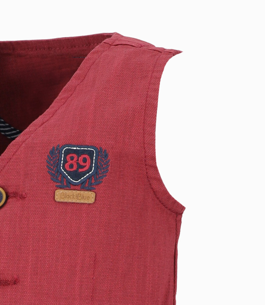 Chaqueta niño gillette 2 años / Burdeo