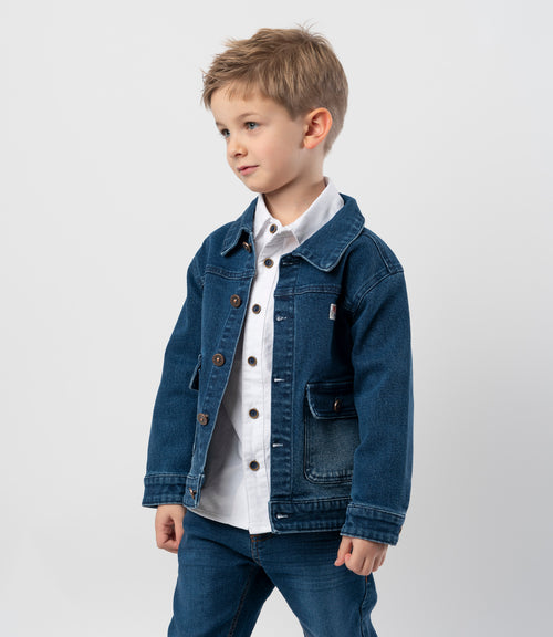 Chaqueta niño cargo 2 años / Azul Marino