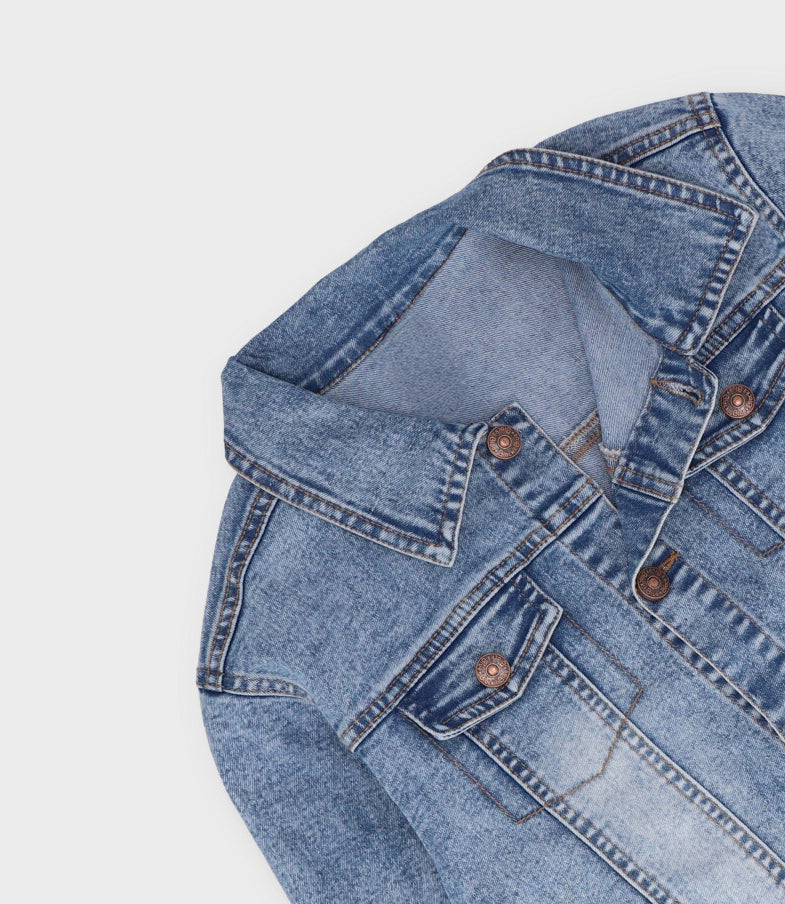 Chaqueta niño denim 2 años / Azul Marino