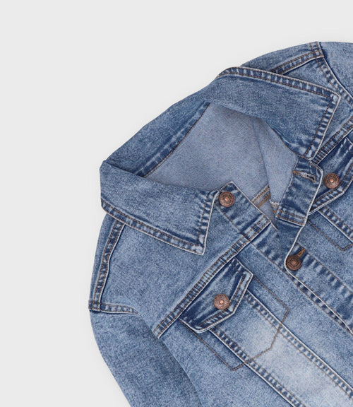 Chaqueta niño denim 2 años / Azul Marino