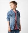 Chaqueta niño denim