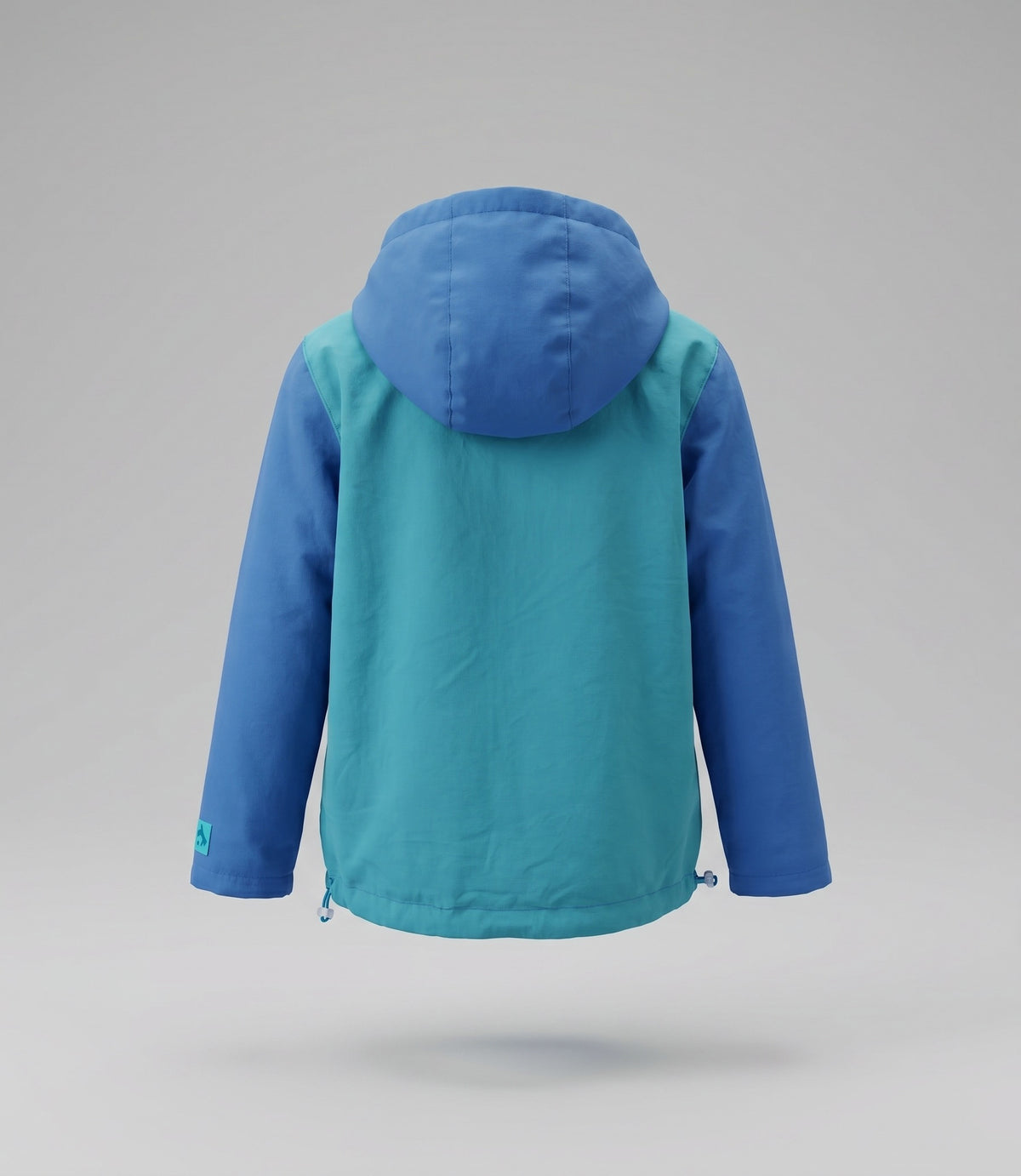 Chaqueta niño color block 2 años / Azul