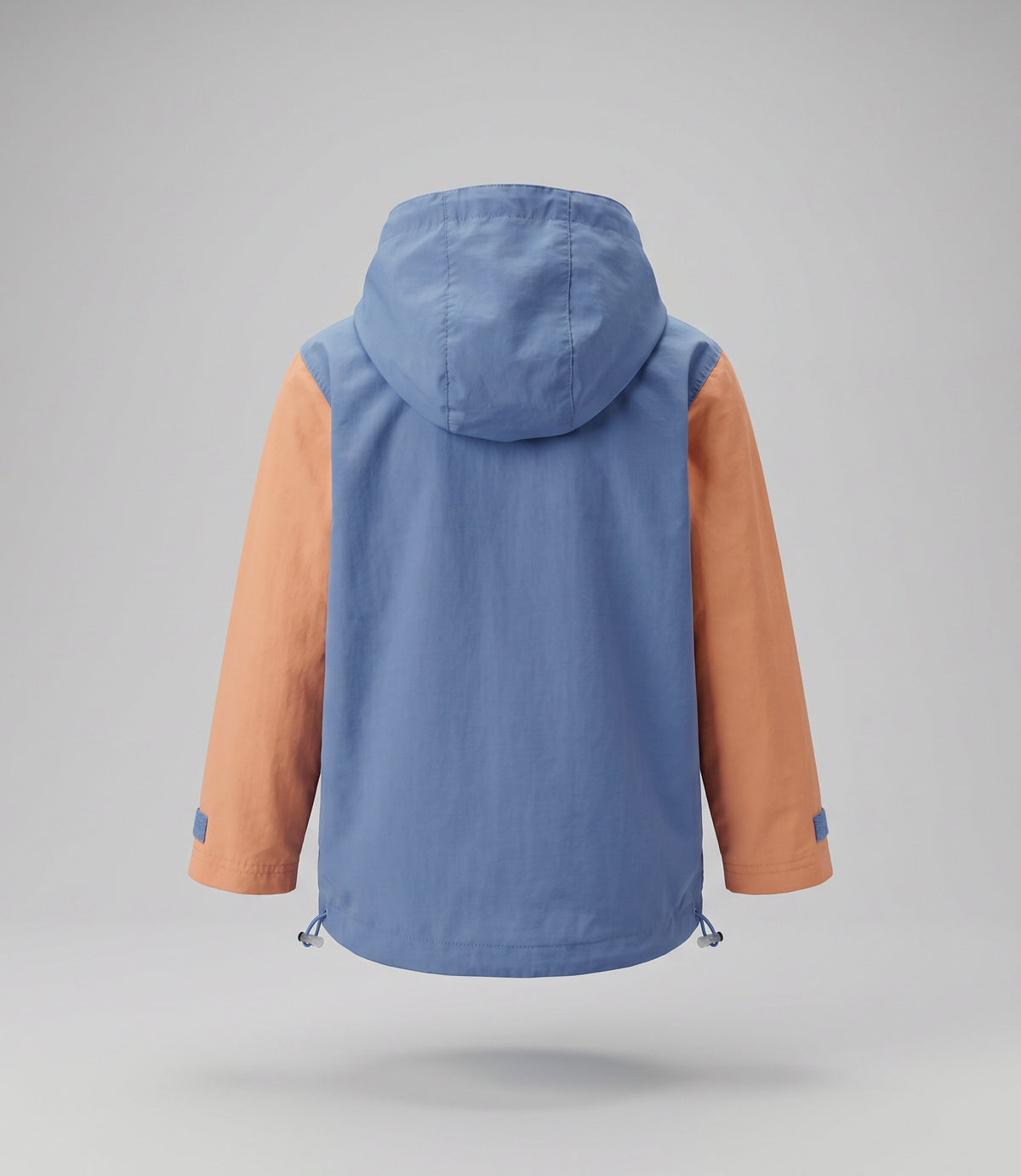 Chaqueta niño color block 2 años / Naranjo