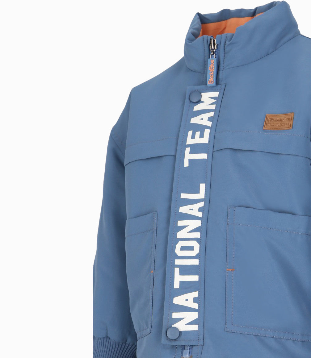 Chaqueta niño impermeable 2 años / Celeste