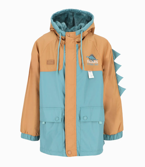 Chaqueta niño de dinosaurio 2 años / Petróleo