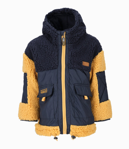 Chaqueta niño sherpa 2 años / Azul Marino