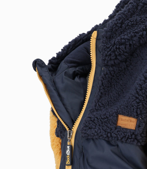 Chaqueta niño sherpa 2 años / Azul Marino