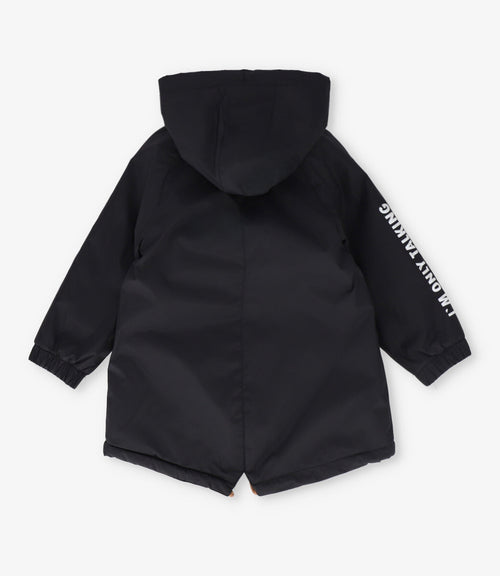 Chaqueta niño resistente al agua 2 años / Negro