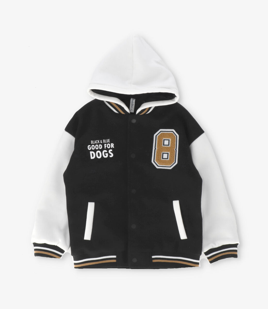 Chaqueta niño bomber 2 años / Negro
