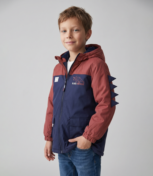 Chaqueta niño repelente al agua 2 años / Azul Marino