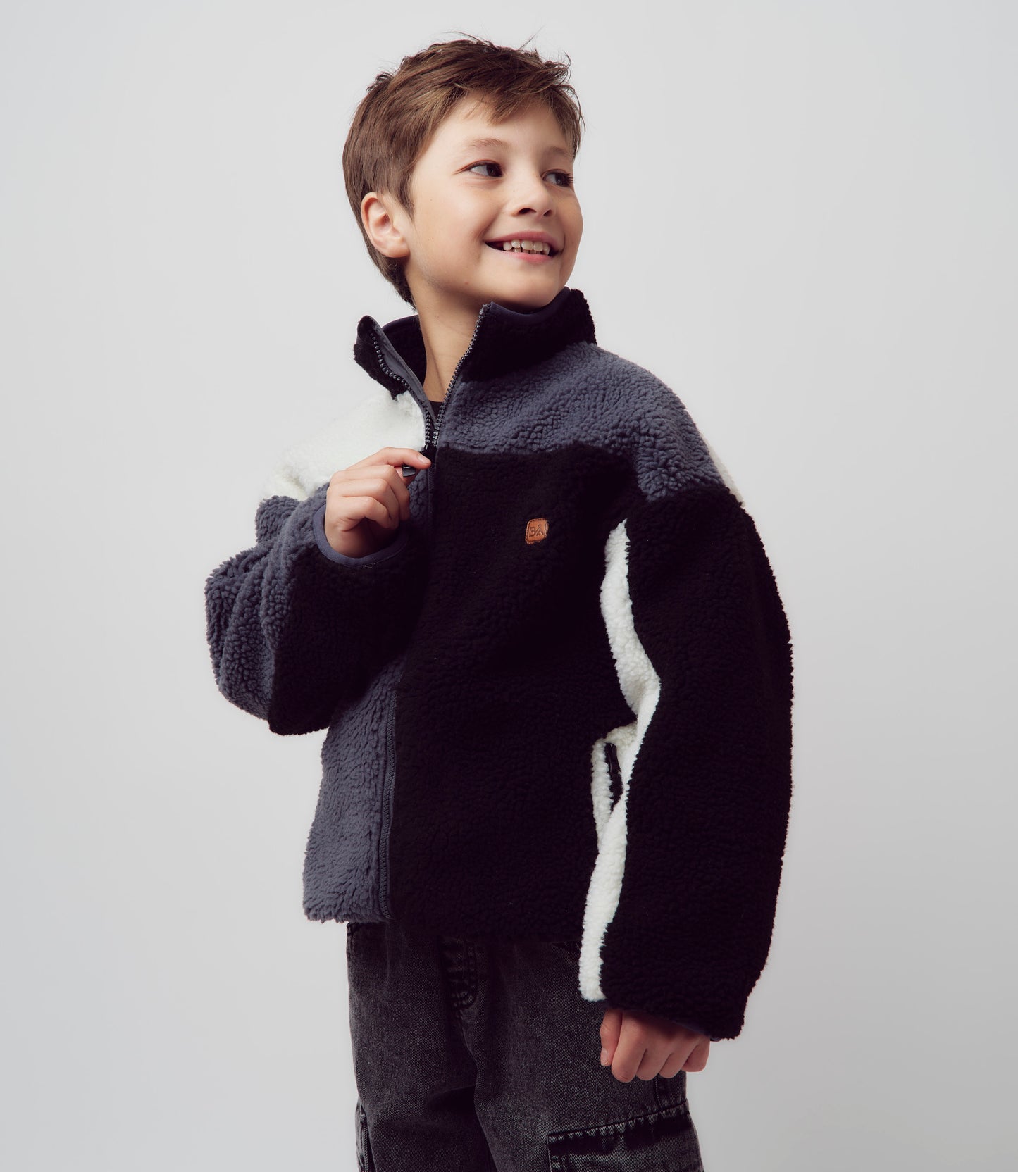 Chaqueta niño polar outdoor