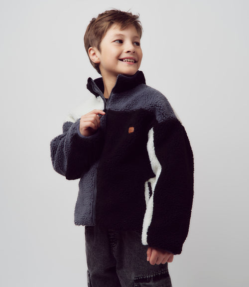 Chaqueta niño polar outdoor