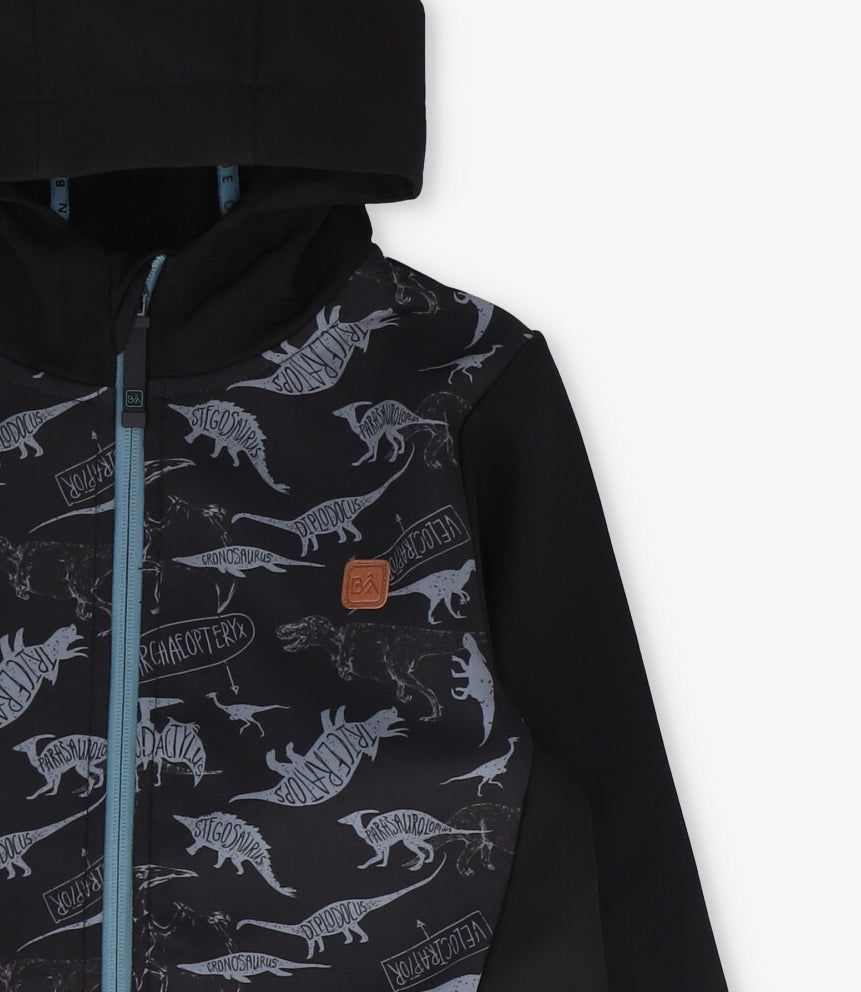 Chaqueta niño softshell repelente agua