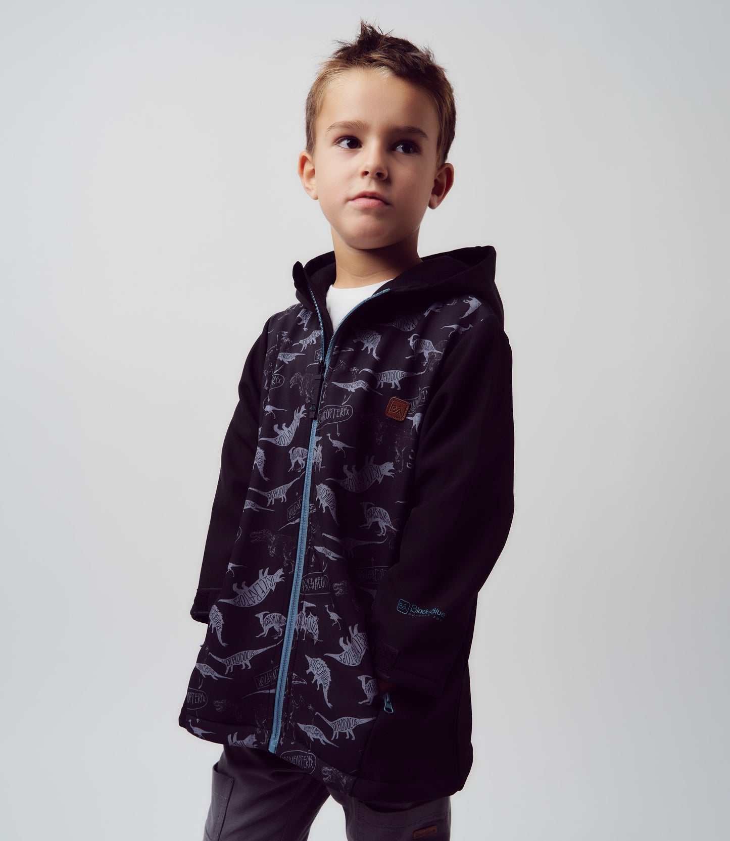 Chaqueta niño softshell repelente agua