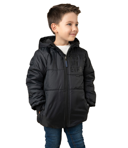 Parka Niño Impermeable 2 años / Negro