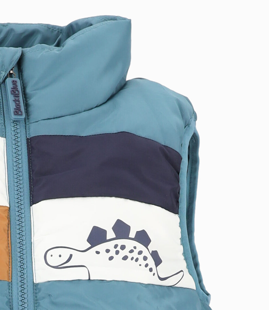 Parka niño sin mangas 2 años / Petróleo