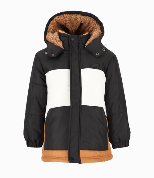 Parka niño impermeable 2 años / Negro