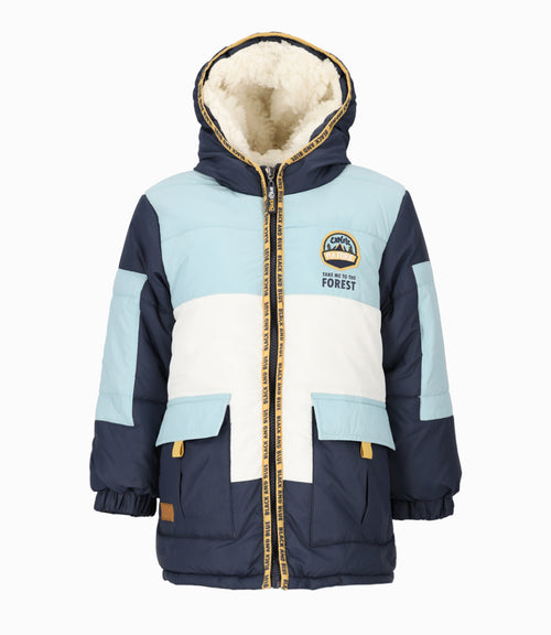 Parka niño impermeable 2 años / Azul Marino