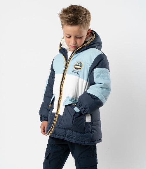 Parka niño impermeable 2 años / Azul Marino