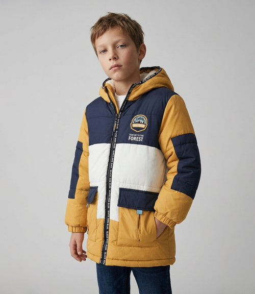 Parka niño acolchada