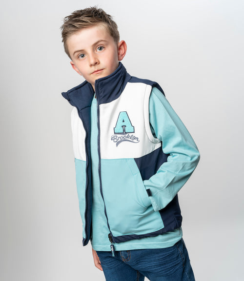 Parka niño reversible