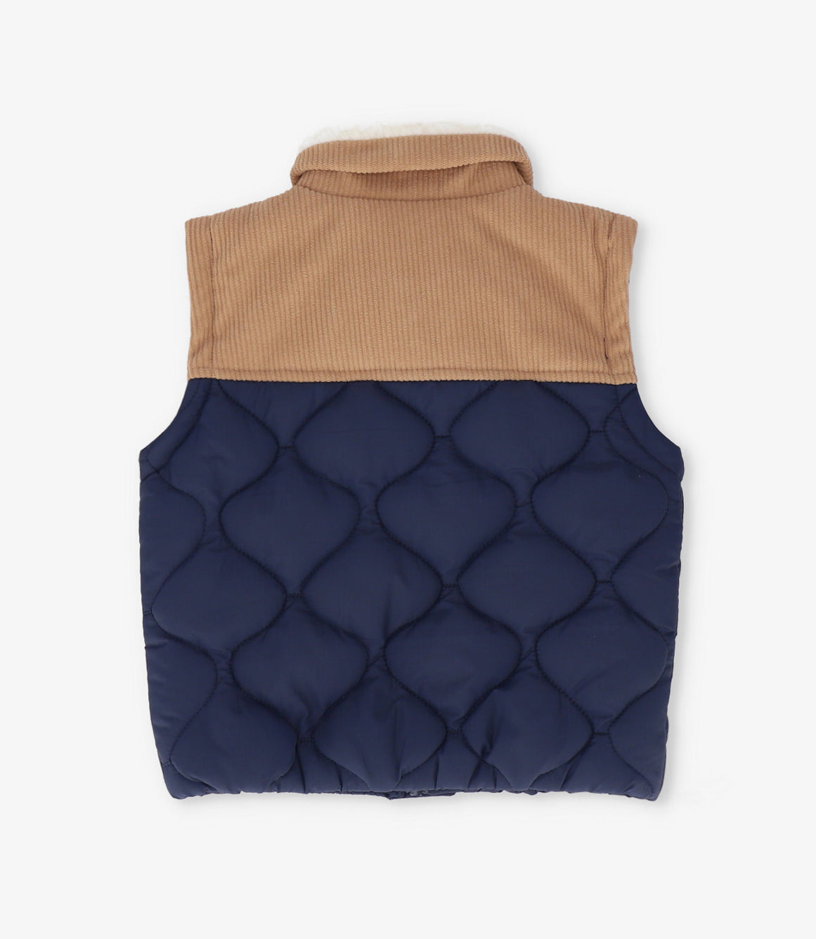 Parka niño sin mangas 2 años / Azul Marino