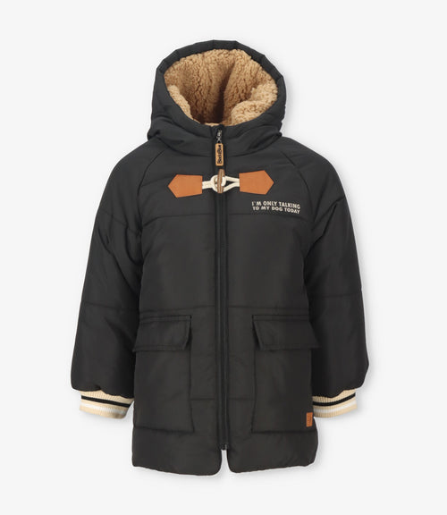 Parka niño repelente al agua 2 años / Negro