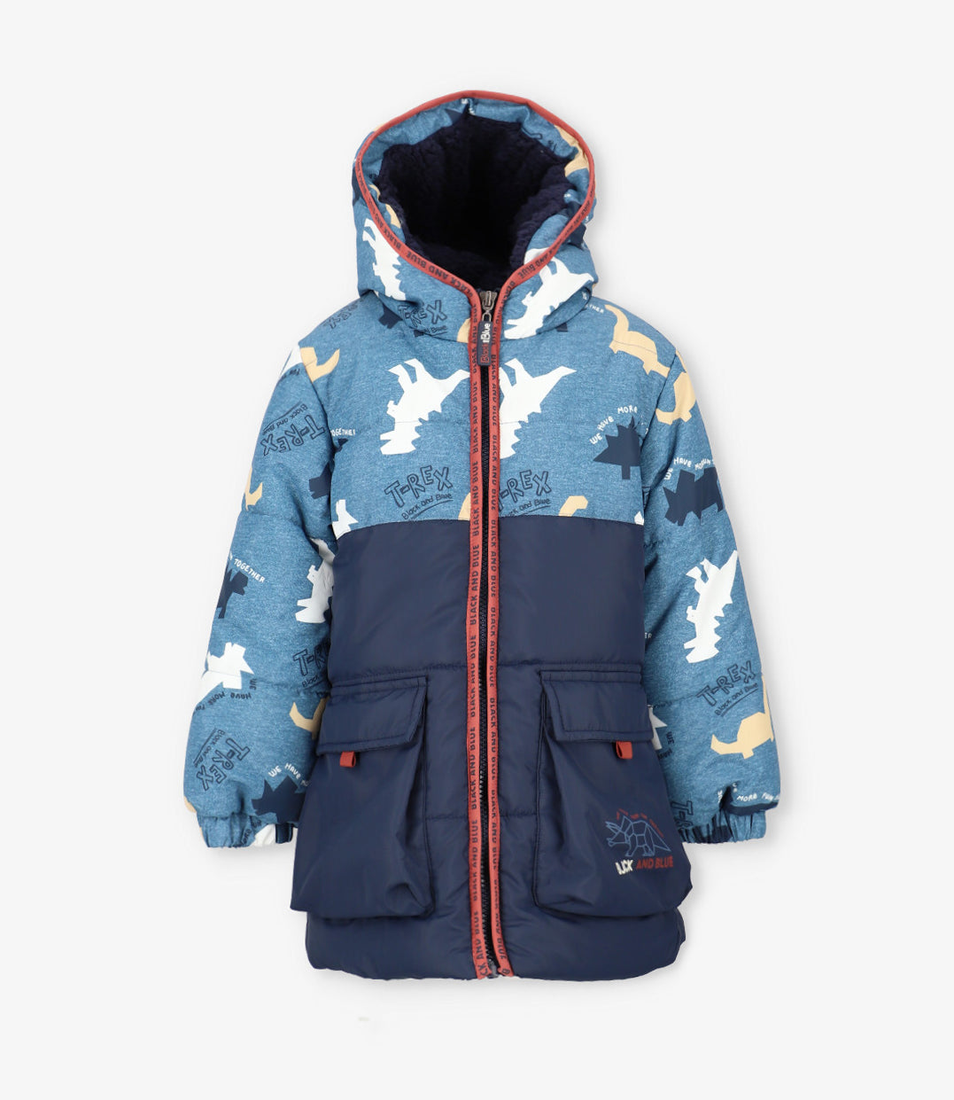 Parka niño repelente al agua 2 años / Azul Marino