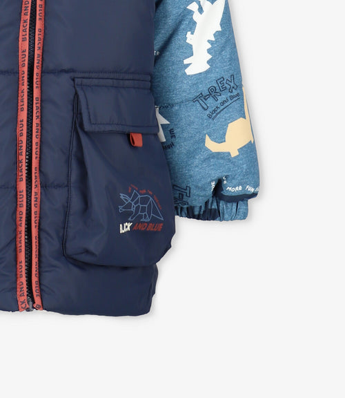 Parka niño repelente al agua 2 años / Azul Marino