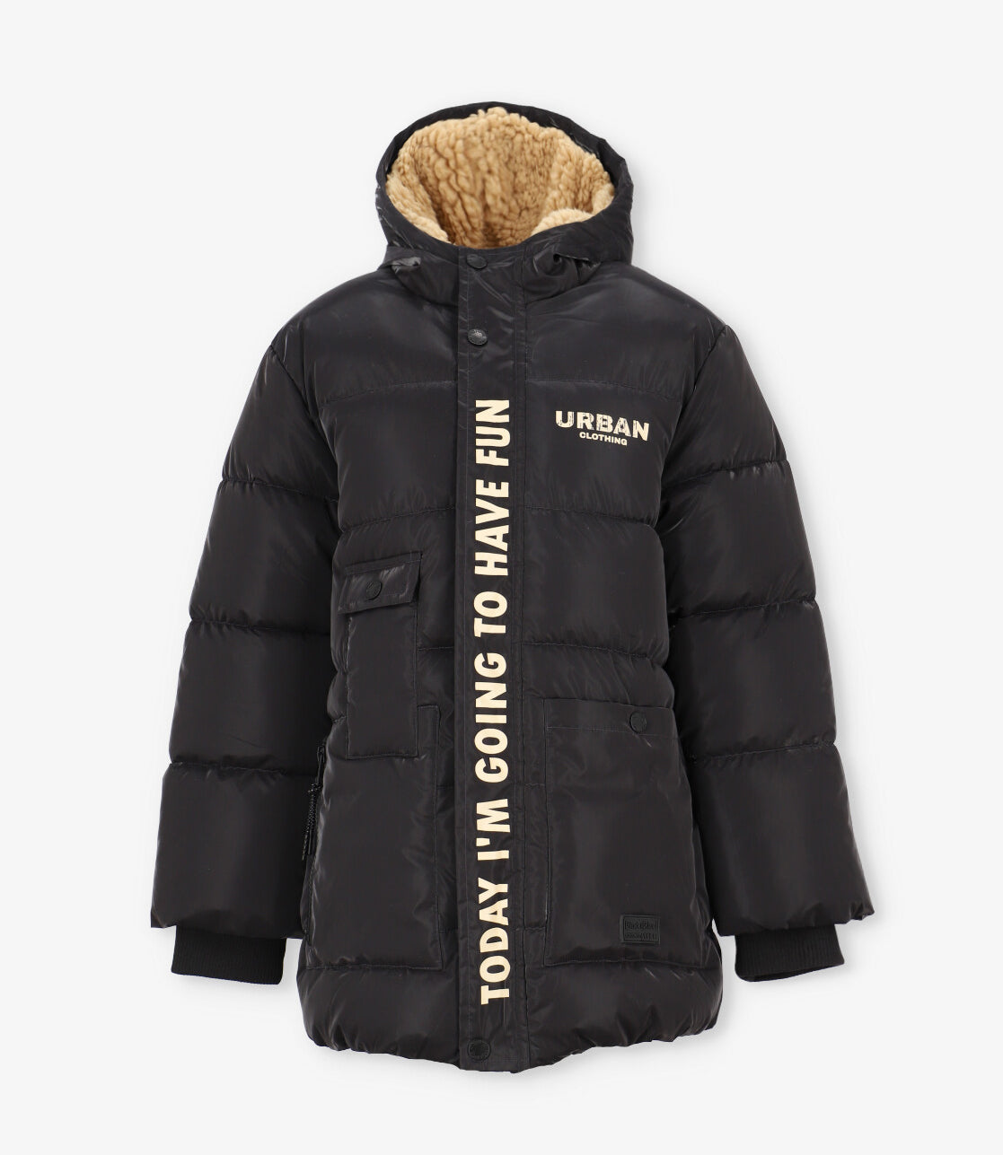 Parka niño repelente al agua 2 años / Negro