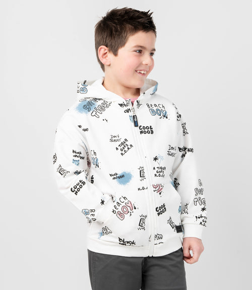 Polerón niño estampado