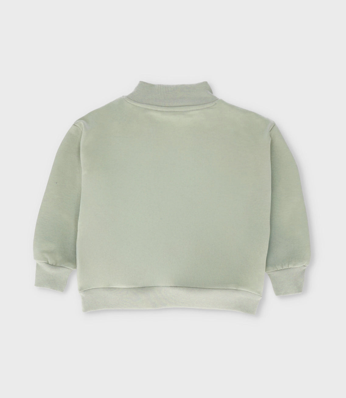 Polerón niño con cuello 2 años / Verde