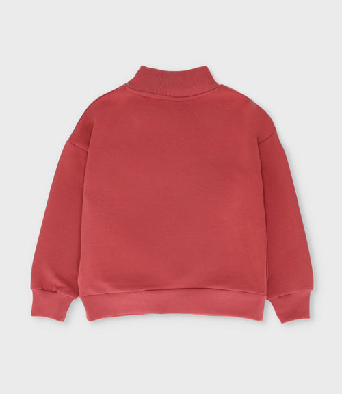 Polerón niño con cuello 2 años / Café