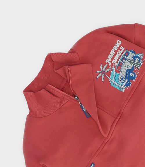 Polerón niño con cuello 2 años / Café