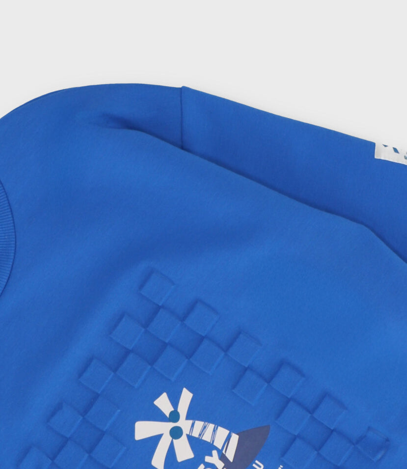 Polerón niño con diseño 2 años / Azul