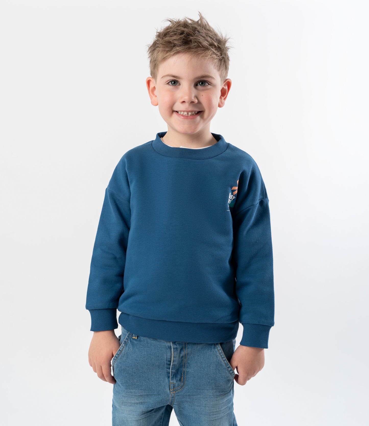 Polerón niño básico 2 años / Azul Marino