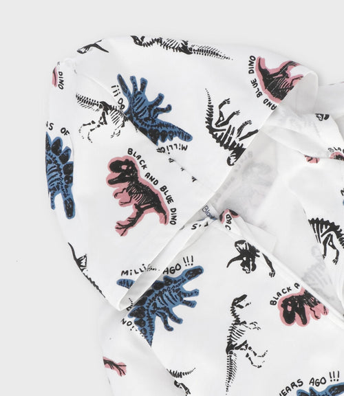 Polerón niño con cierre 2 años / Blanco