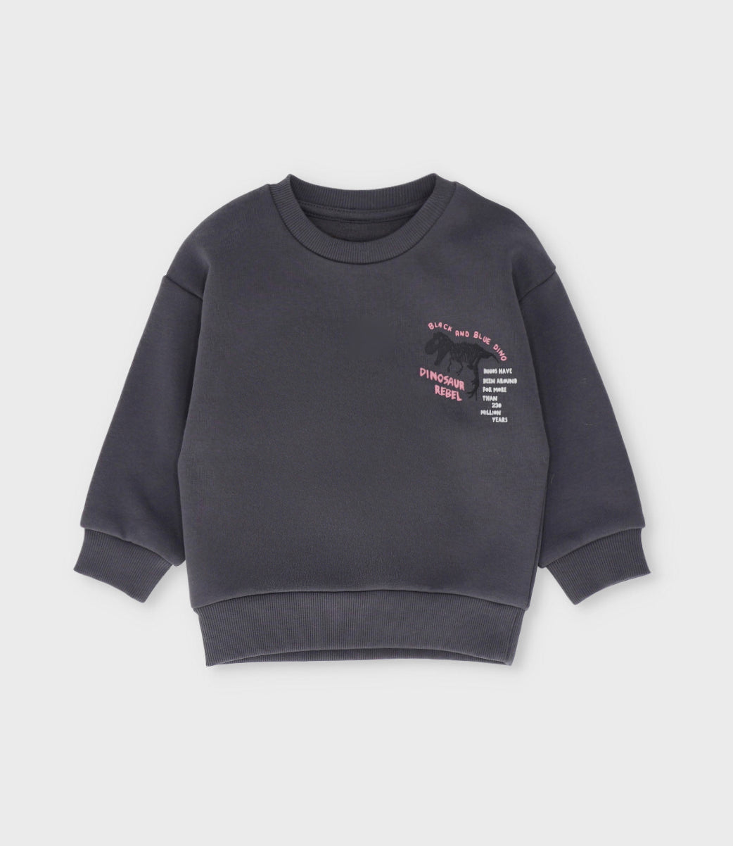 Polerón niño básico 2 años / Gris