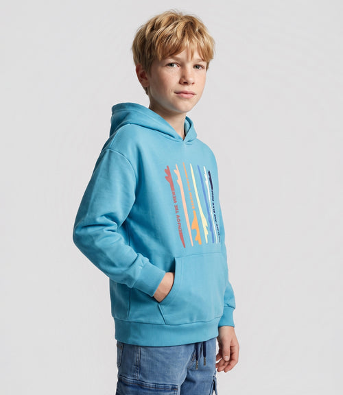 Polerón niño diseño 2 años / Menta