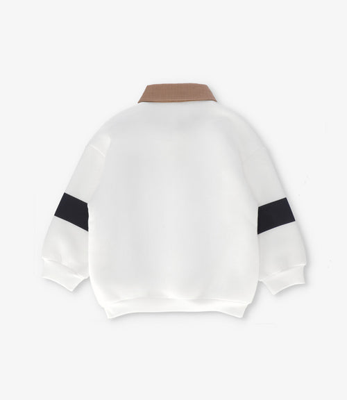 Polerón niño con cuello