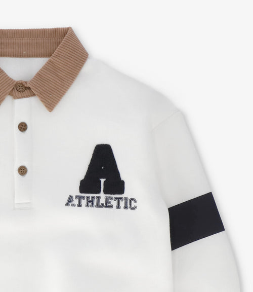 Polerón niño con cuello