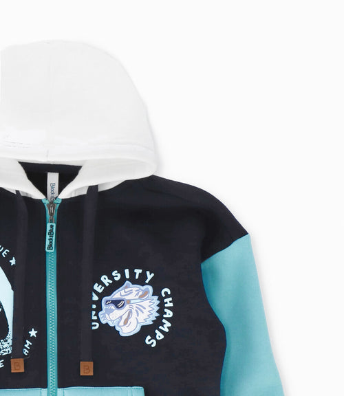 Polerón niño con gorro