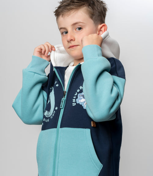 Polerón niño con gorro