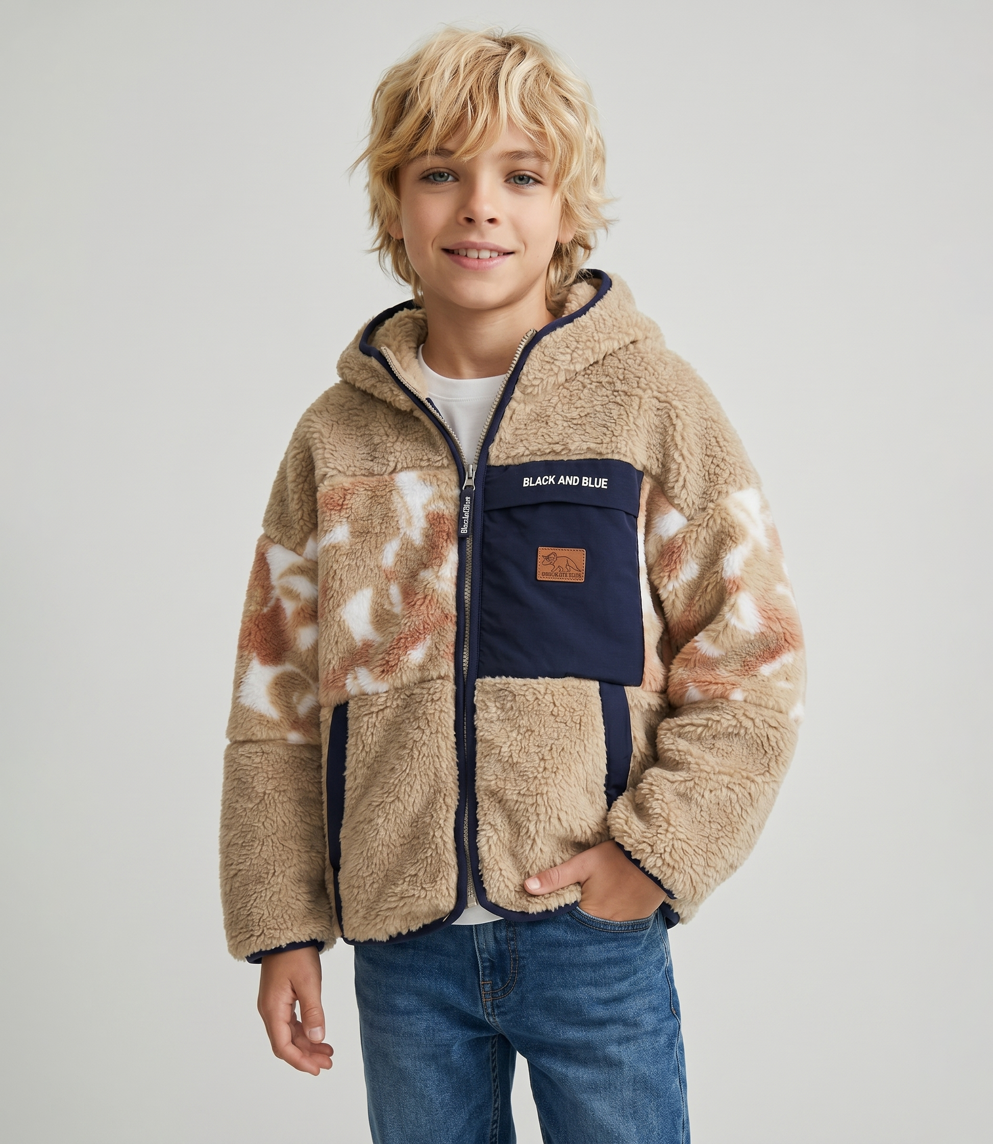 Polerón niño polar 2 años / Beige