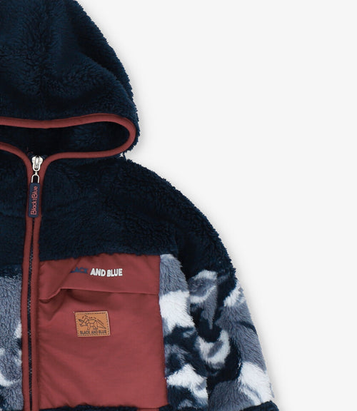 Polerón niño polar 2 años / Azul Marino