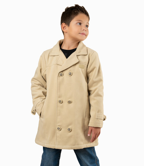 Abrigo Niño Básico 2 años / Beige
