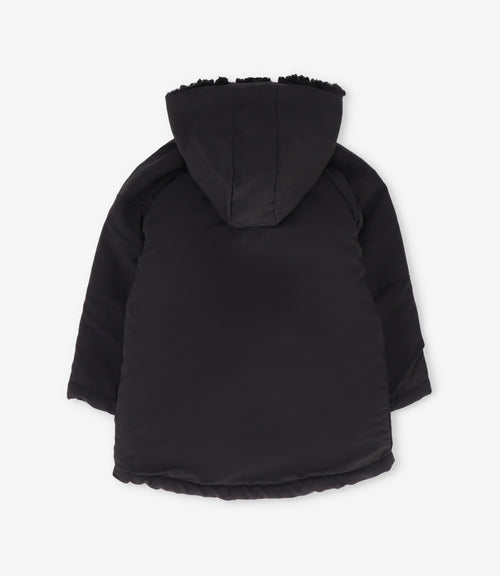 Abrigo niño repelente al agua 2 años / Negro