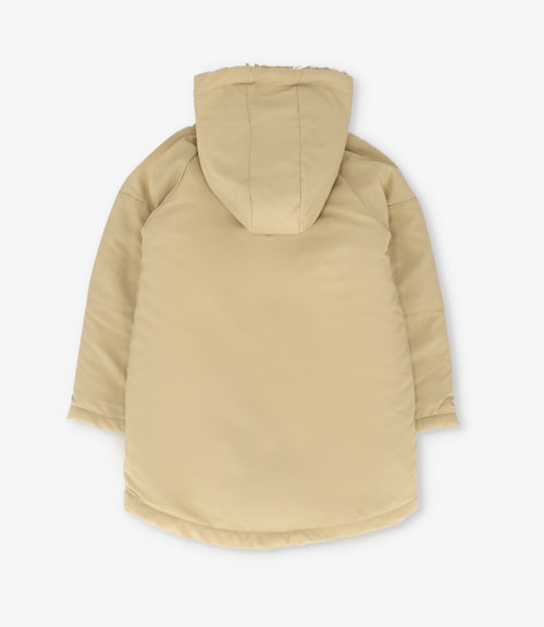 Abrigo niño repelente al agua 2 años / Beige