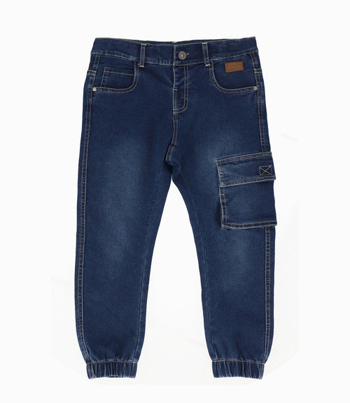 Jeans niño jogger 2 años / Azul Marino